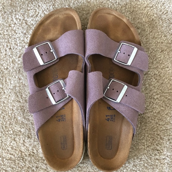 lilac birkenstocks